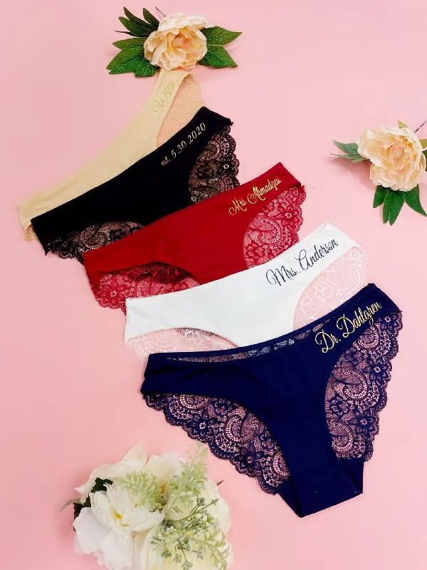 Custom Panties-Add Any Text