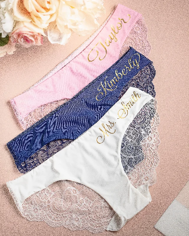 Custom Panties-Add Any Text