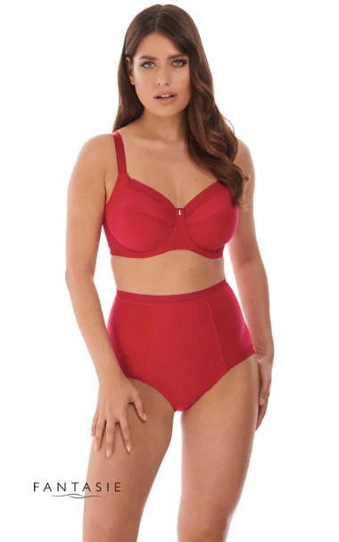 FANTASIE FL3098RED FUSION HIGH WAIST BRIEF