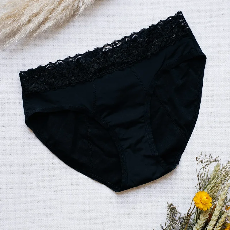 Laces period underwear