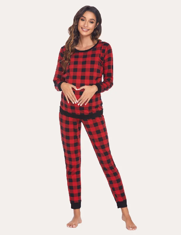 Ekouaer Materntiy Nursing Pajamas Set