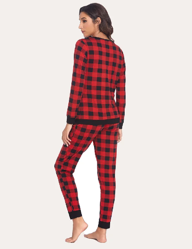 Red/Black Plaid / M