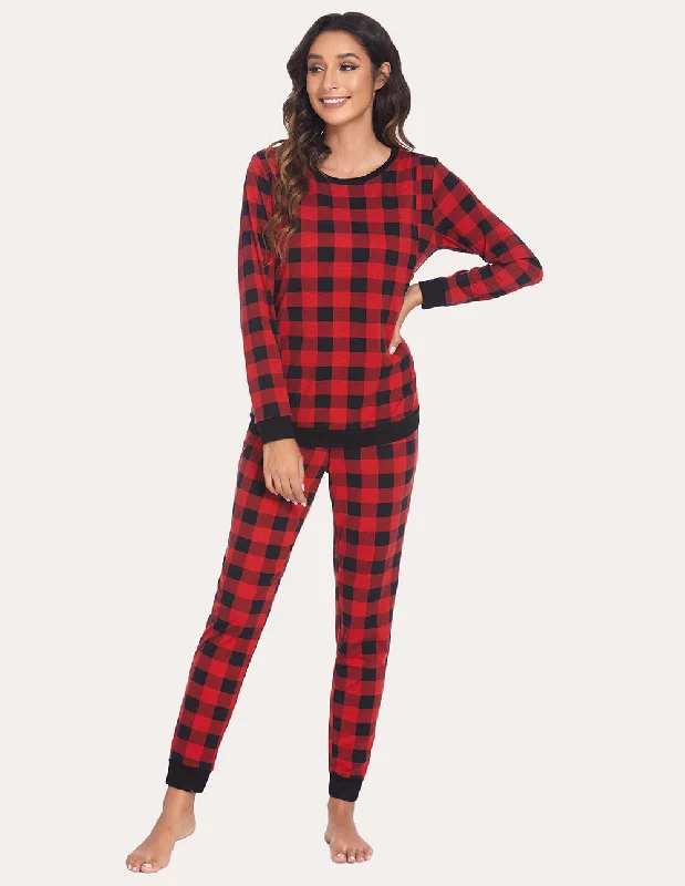 Red/Black Plaid / S