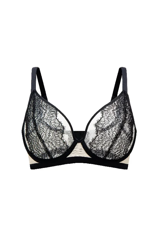 Black / Bra / 32C