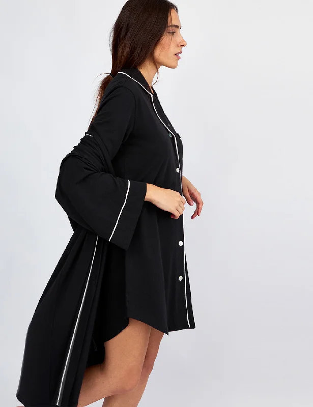 Classic Robe Black