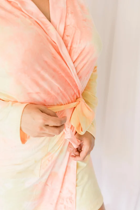 Cozy Sherbert Tie Dye Robe II