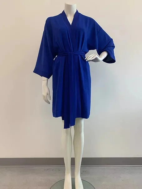 Diamond Tea Short Wrap Robe