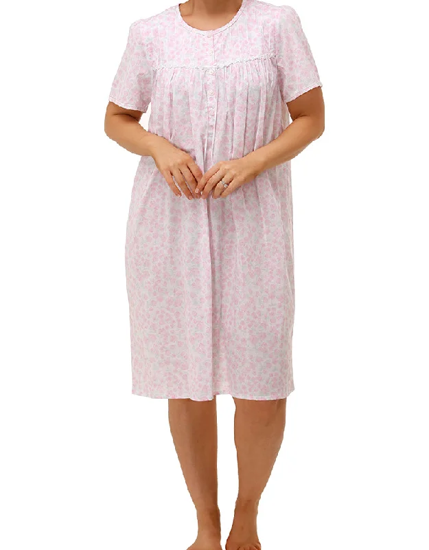 Schrank Style SK700F Cotton Floral Nightie