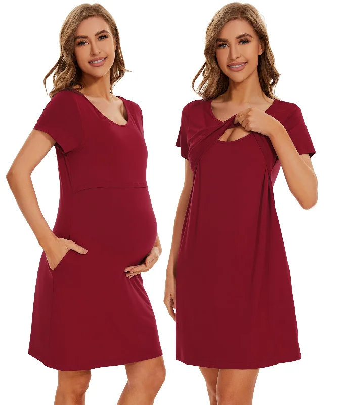 Wine Red / XXL / Bamboo Viscose