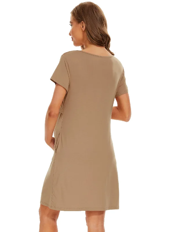 Khaki / L / Bamboo Viscose