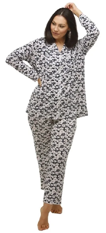 Yuu Long Sleeved Poppy print set PJ’s Y227