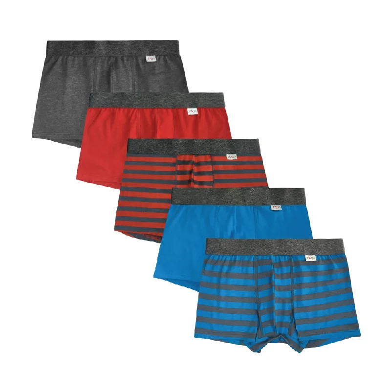 Boxer Corto 5 Pack Rayas Colores