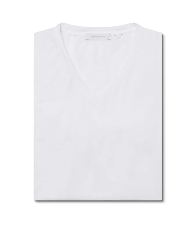 Ermenegildo Zegna T-shirt Modal V-Neck