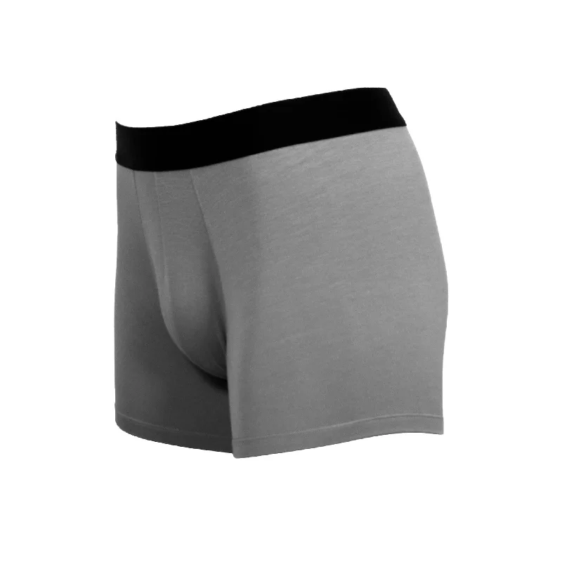 Micromodal Boxer Briefs in Grey