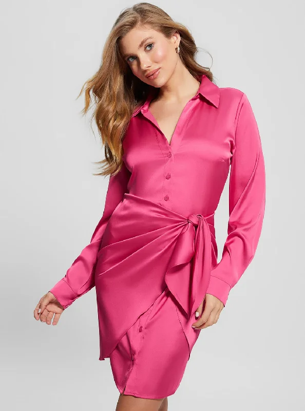 Eco Bight Pink Alya Dress