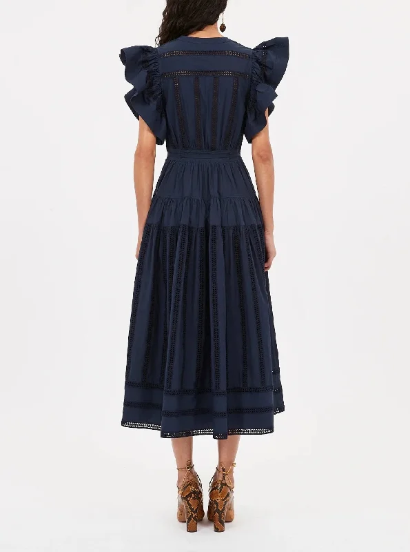 Ulla Johnson Emery Dress in Midnight