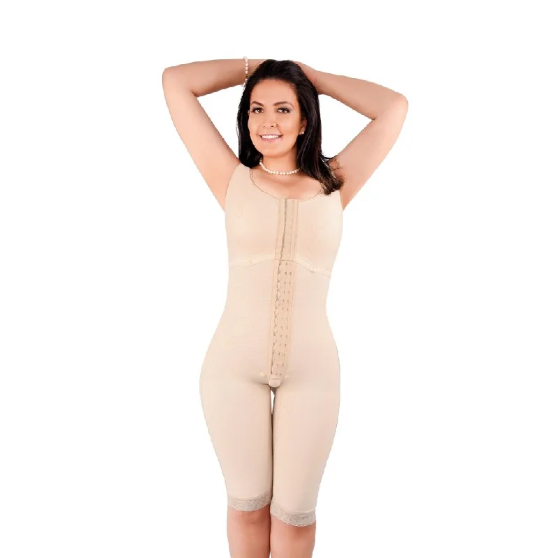 Faja Pacifica Full Bodyshaper with Bra and 3 Hooks, Post Surgery  Recovery (Ref. O-101)