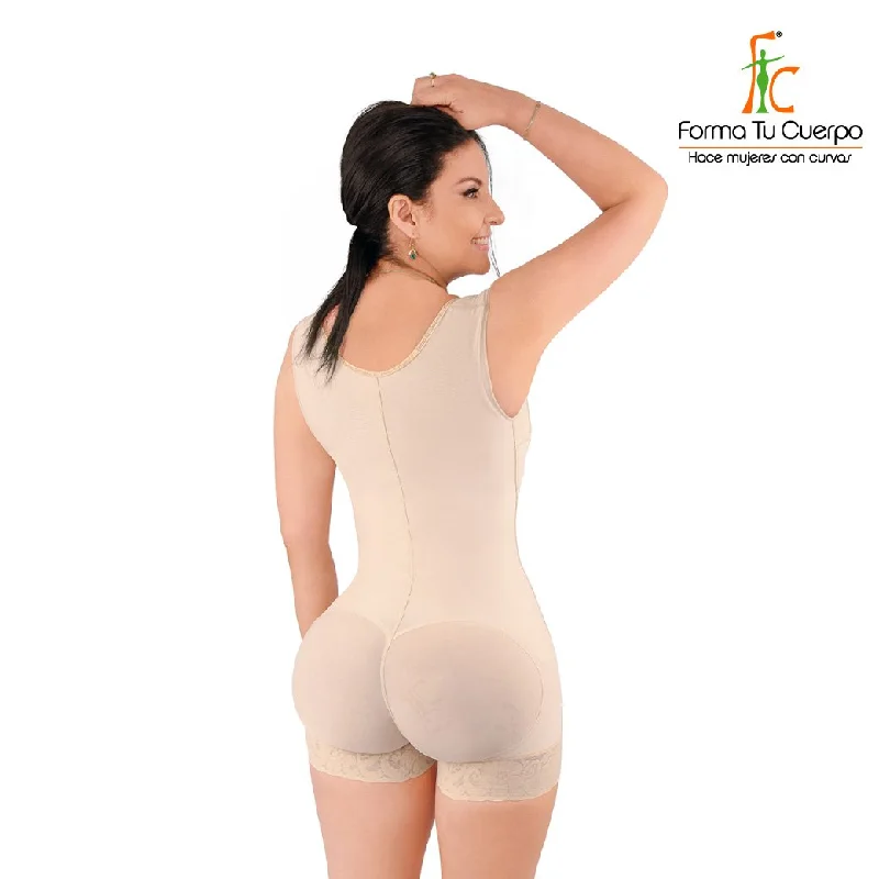 Panty Body Shaper with central hooks, butt lifter (Ref. O-004)