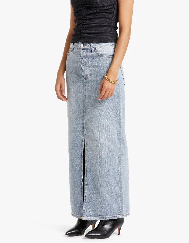 Phoebe Maxi Skirt - Washed Blue L60