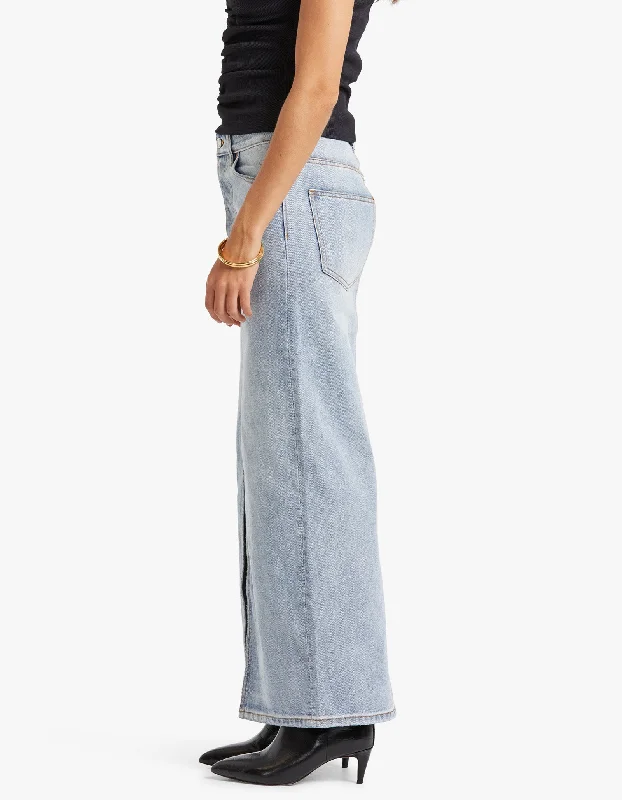 Phoebe Maxi Skirt - Washed Blue L60