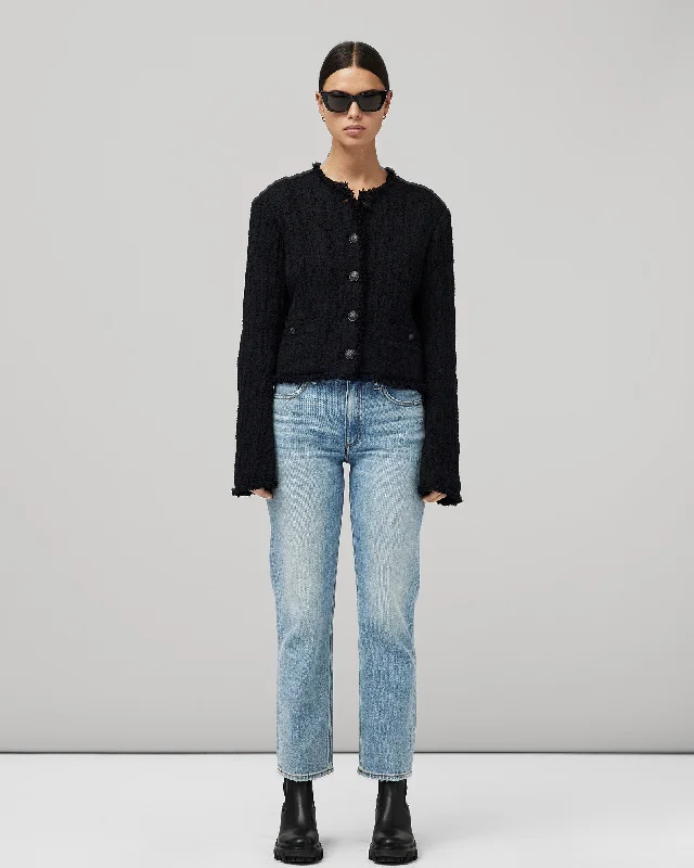 Harlow Mid-Rise Straight Jeans