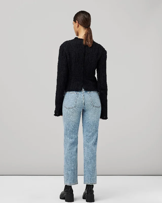 Harlow Mid-Rise Straight Jeans