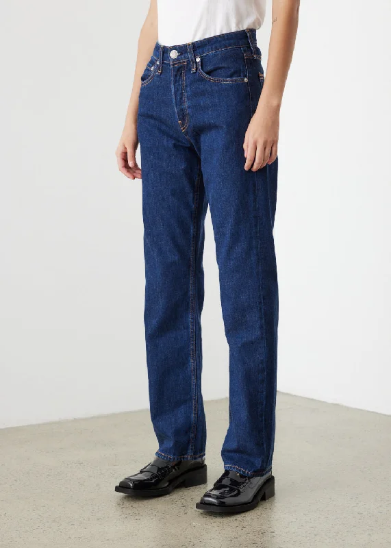 Maya High-Rise Straight Jeans