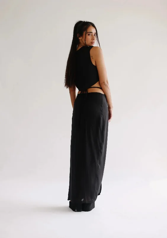 ASHA SKIRT- BLACK