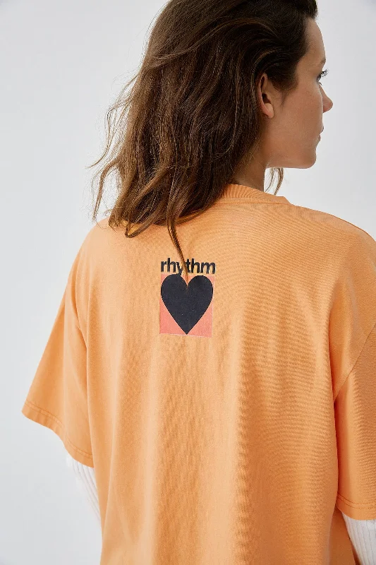 Factory Oversized T-Shirt Orange