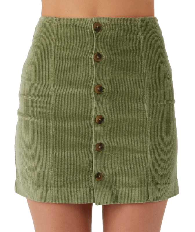 O'Neill Delilah Skirt-Oil Green