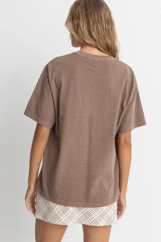 Sundance Oversized T-Shirt Chocolate