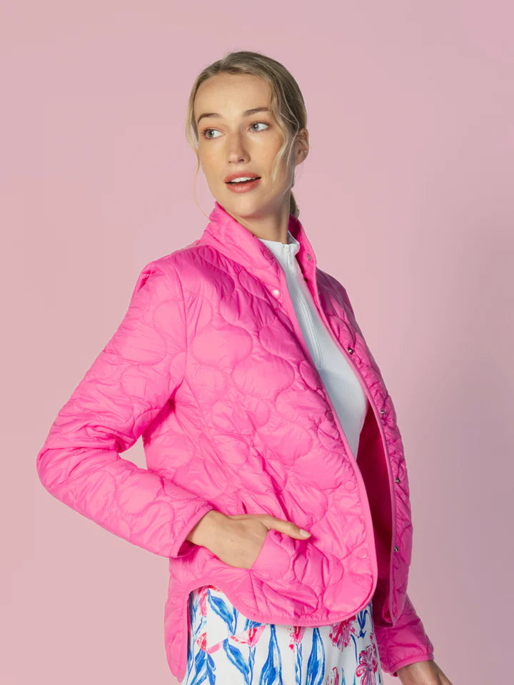 G Lifestyle Padded Jacket - Hot Pink