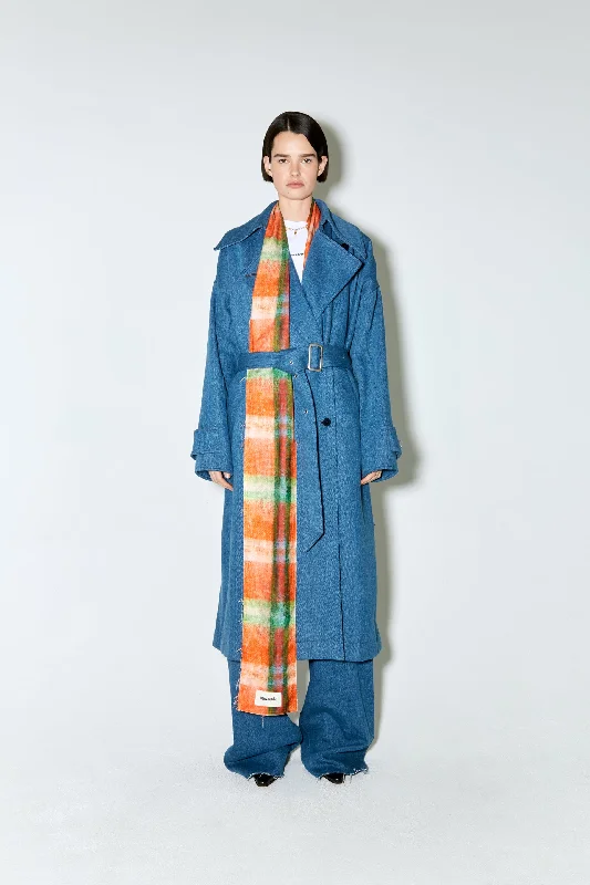 MATISS trench coat blue