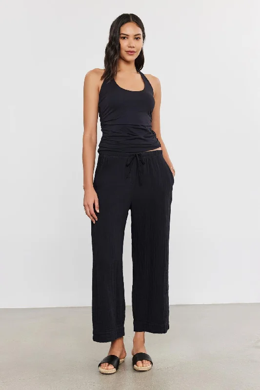 FRANNY COTTON GAUZE PANT