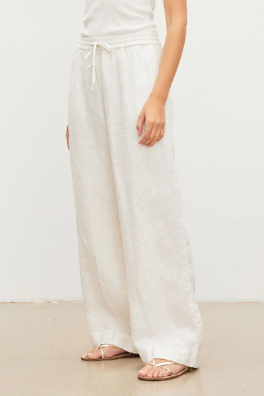 GWYNETH HEAVY LINEN PANT