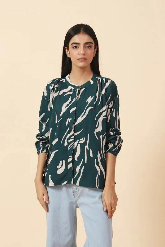 PRINTED BLOUSE