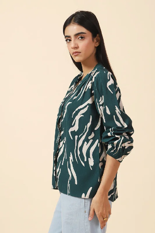 PRINTED BLOUSE