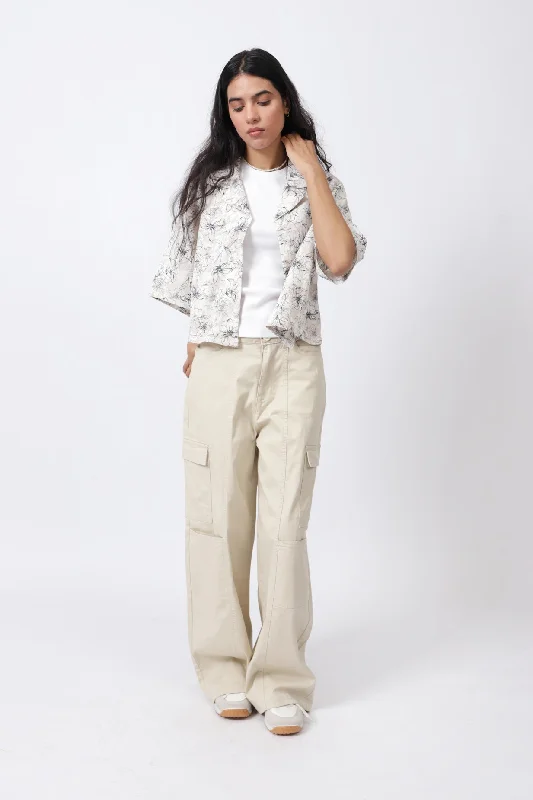 RELAXED FIT BUTTONDOWN TOP