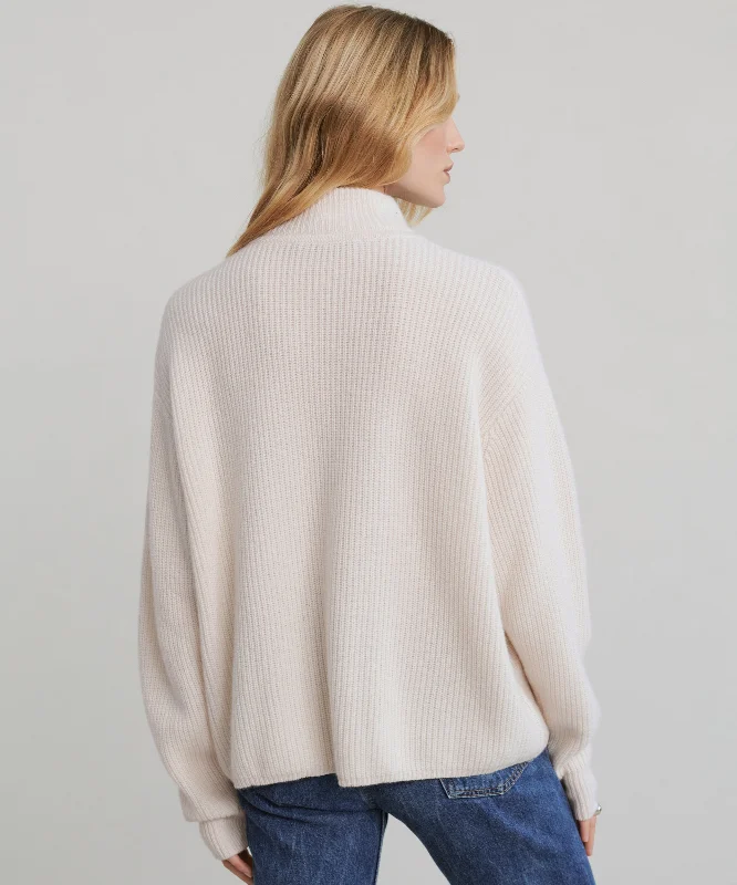 Cashmere Half Zip