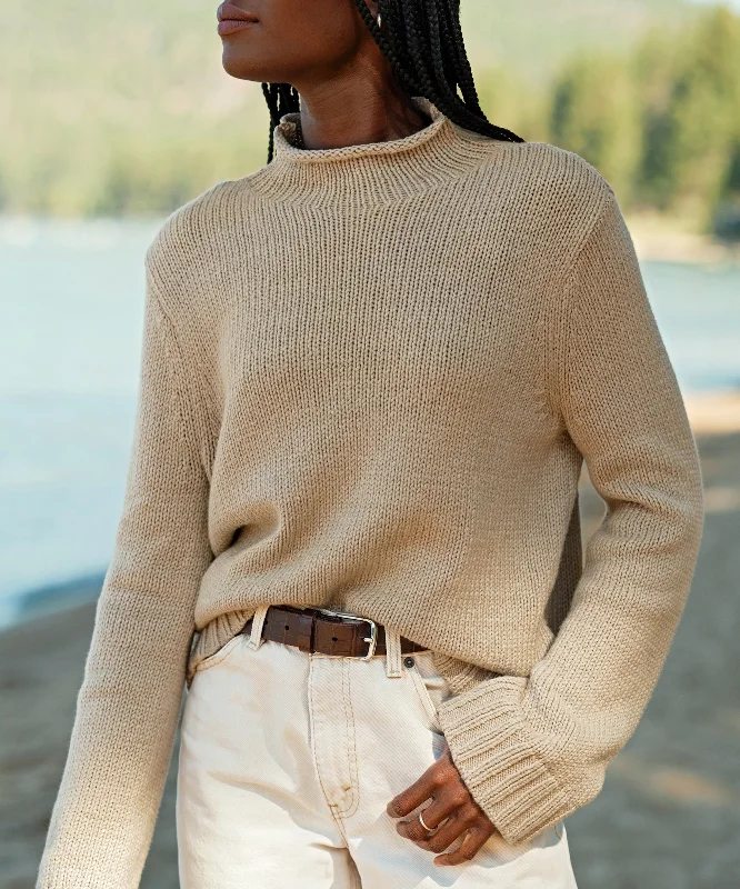 Classic Mockneck Pullover