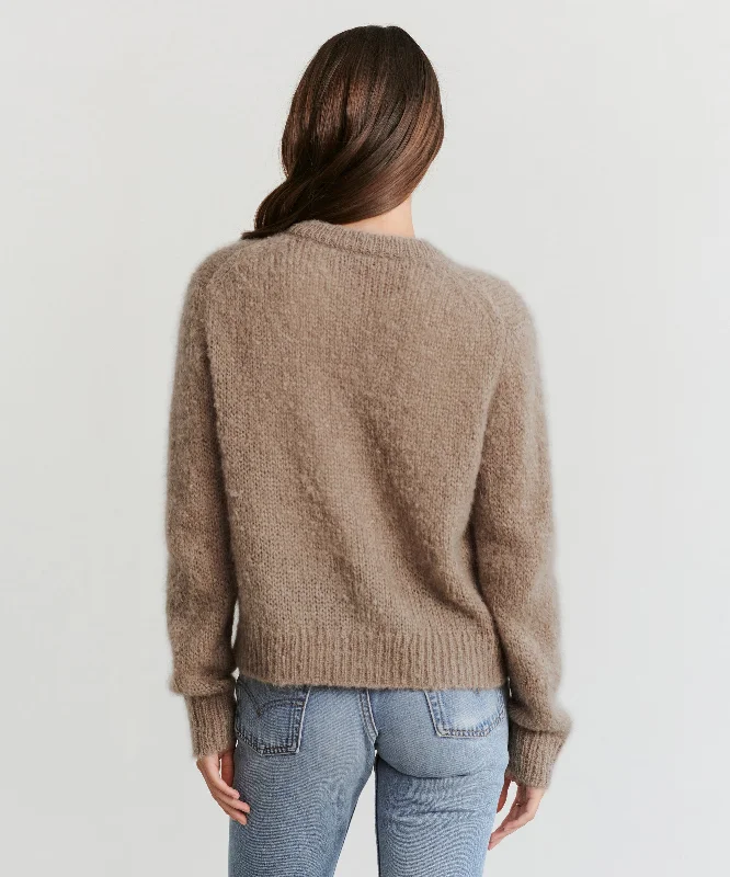 Mohair Boyfriend Cardigan