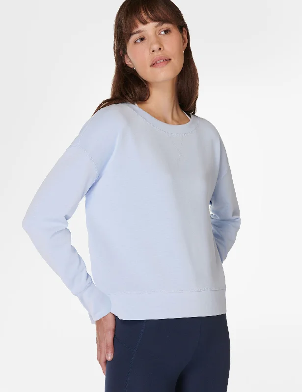 Sand Wash CloudWeight Pullover - Breeze Blue