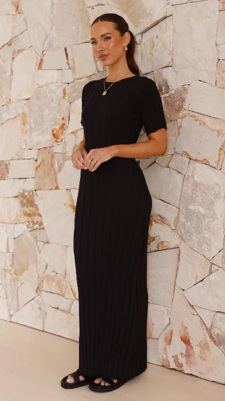 Mari Maxi Dress - Black